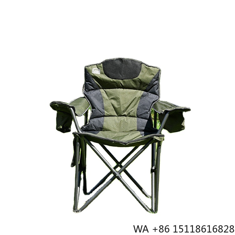 Outdoor Furniture Recliner Set - เก้าอี้แคมป์ปิ้งพับได้แบบพกพา น้ำหนักเบา ดีไซน์ทันสมัย เรียบง่าย พร้อมที่วางแขน สำหรับตกปลา