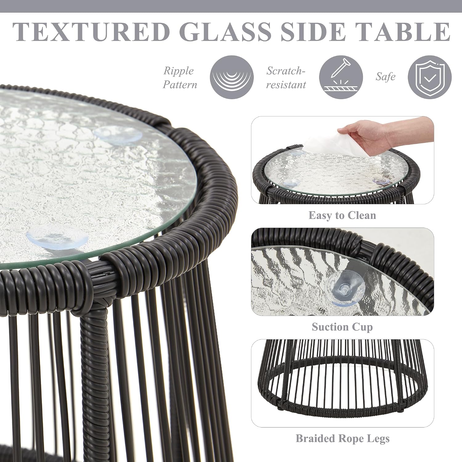 ชุดเฟอร์นิเจอร์หวายกลางแจ้ง 3  - Outdoor Furniture Rattan บทวิจารณ์และราคา