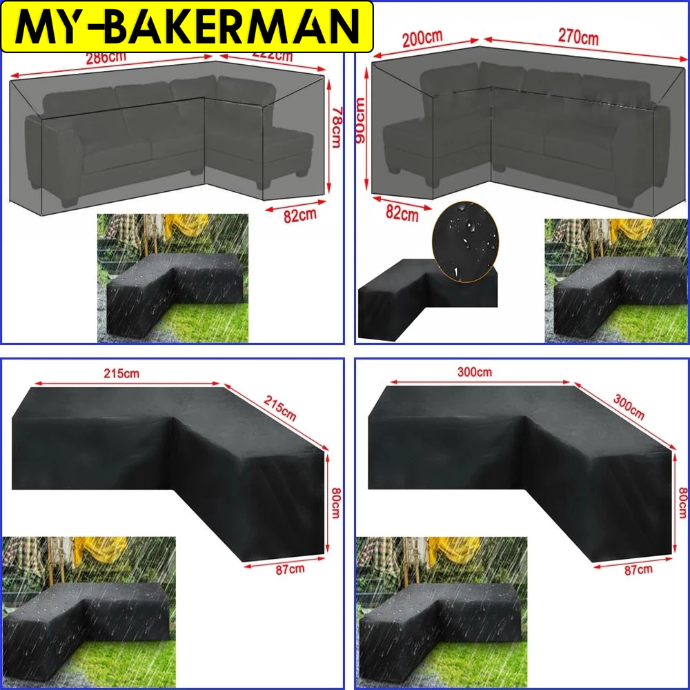 เฟอร์นิเจอร์รูปตัว L ผ้าคลุมกั - Outdoor Furniture Rattan บทวิจารณ์และราคา