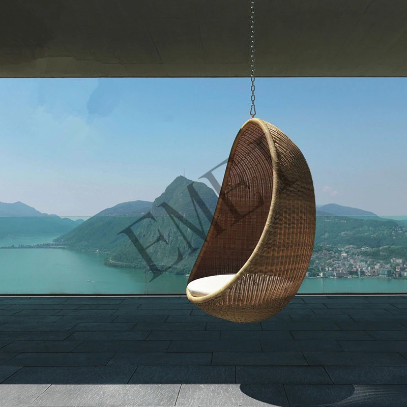 เก้าอี้แขวนสำหรับพักผ่อนกลางแจ - Garden Swing Chair บทวิจารณ์และราคา