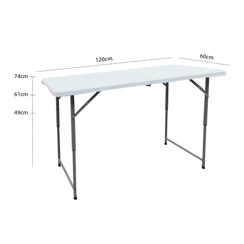 โต๊ะพับได้พลาสติก HDPE กลางแจ้ - Outdoor Furniture Hdpe บทวิจารณ์และราคา