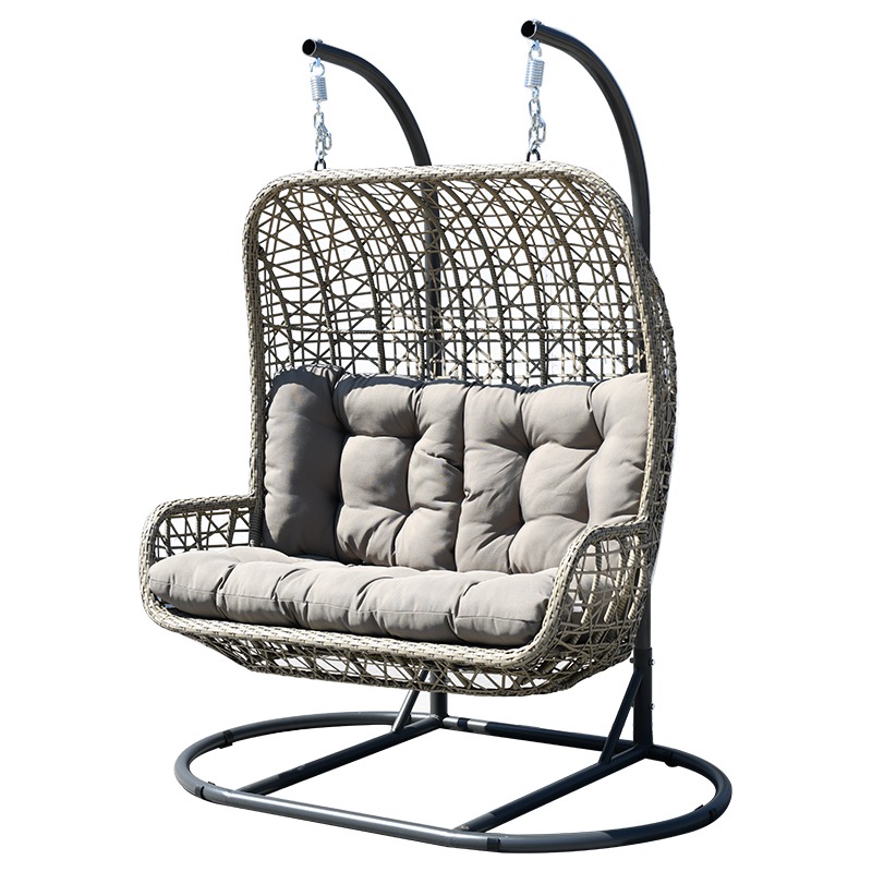 เก้าอี้แขวนคู่สำหรับสวนหรือระเ - Garden Swing Chair บทวิจารณ์และราคา