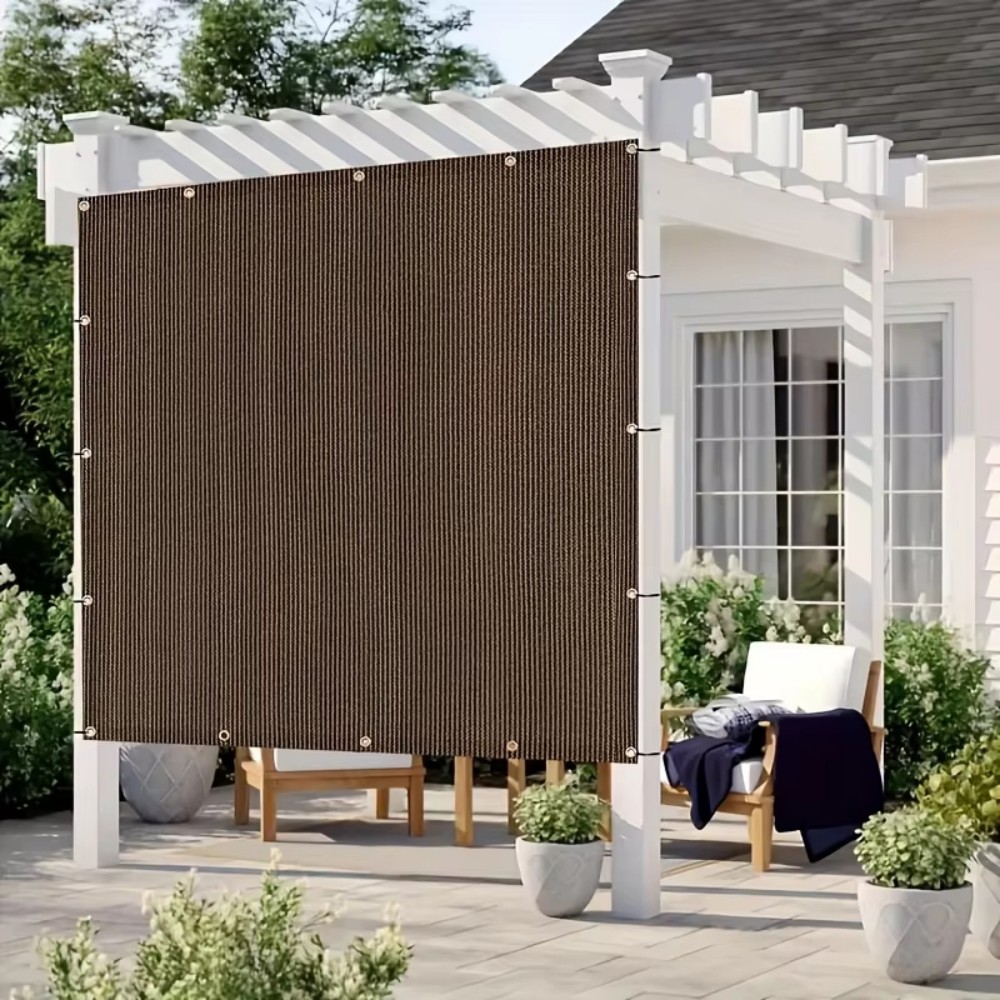 หลังคาบังแดดสีน้ำตาลทนทาน ป้อง - Outdoor Furniture Hdpe บทวิจารณ์และราคา