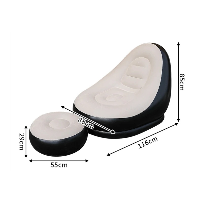 โซฟาปรับนอนแบบพกพา เก้าอี้เป่า - Outdoor Furniture Recliner Set บทวิจารณ์และราคา