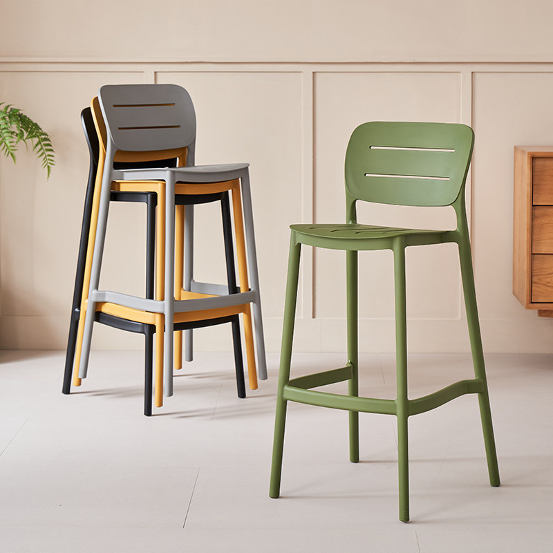 เก้าอี้บาร์แบบซ้อนกันได้ทันสมั - Outdoor Furniture Kitchener บทวิจารณ์และราคา