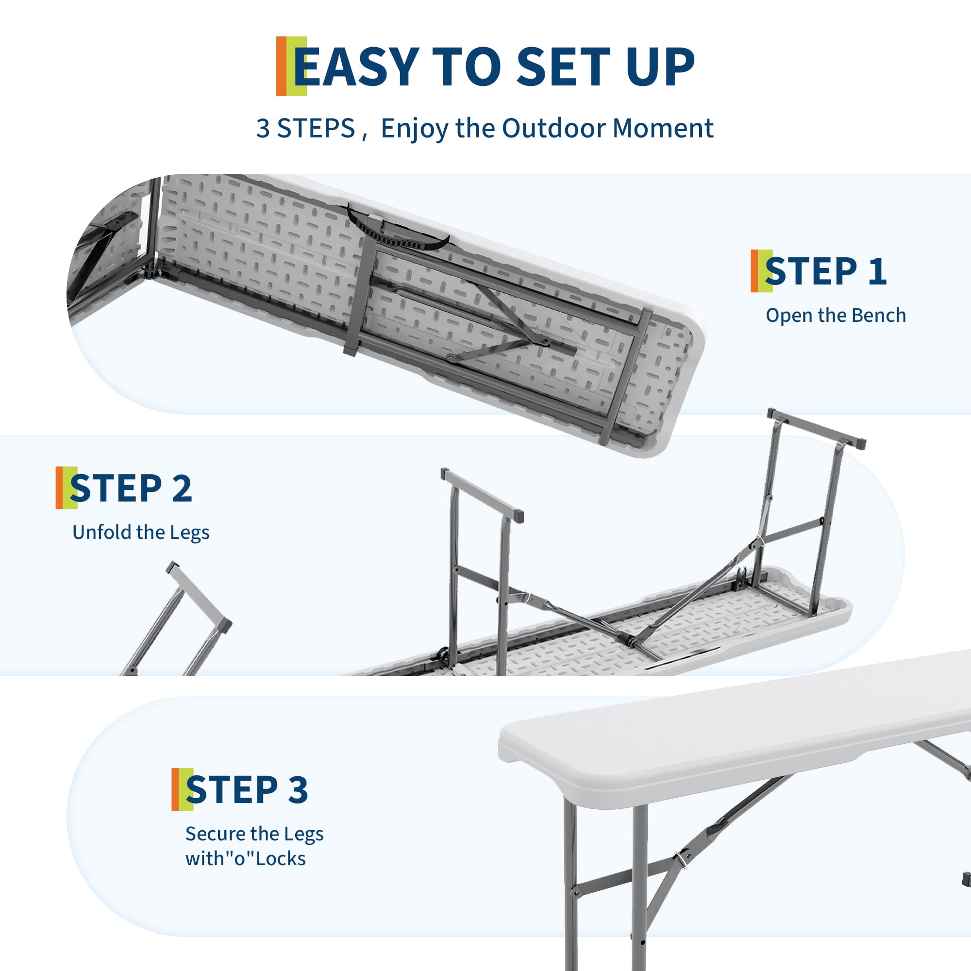 ชุด 2 ตัว เก้าอี้พับกลางแจ้งขน - Outdoor Furniture Hdpe บทวิจารณ์และราคา