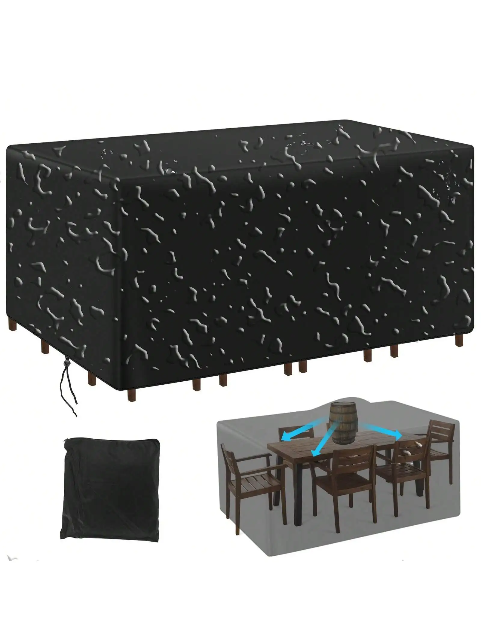 หลายขนาดลานกลางแจ้งสวนเฟอร์นิเ - Outdoor Furniture Table And Chairs บทวิจารณ์และราคา