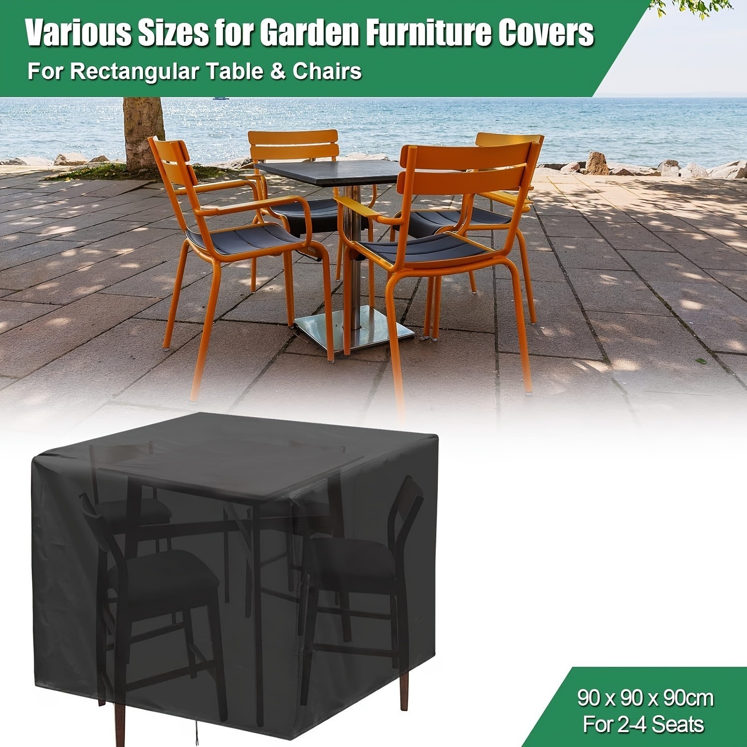 ผ้าคลุมเฟอร์นิเจอร์สวนสำหรับใช - Outdoor Furniture Table And Chairs บทวิจารณ์และราคา