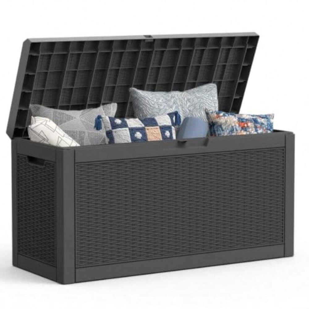 กล่องเก็บของกลางแจ้ง กล่องเก็บ - Outdoor Furniture Rattan บทวิจารณ์และราคา