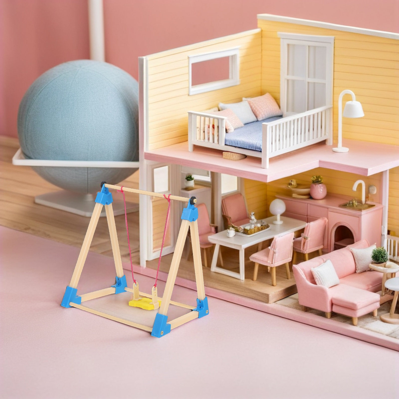 ชุดชิงช้าขนาดเล็กสำหรับบ้านตุ๊ - Garden Swing Chair บทวิจารณ์และราคา