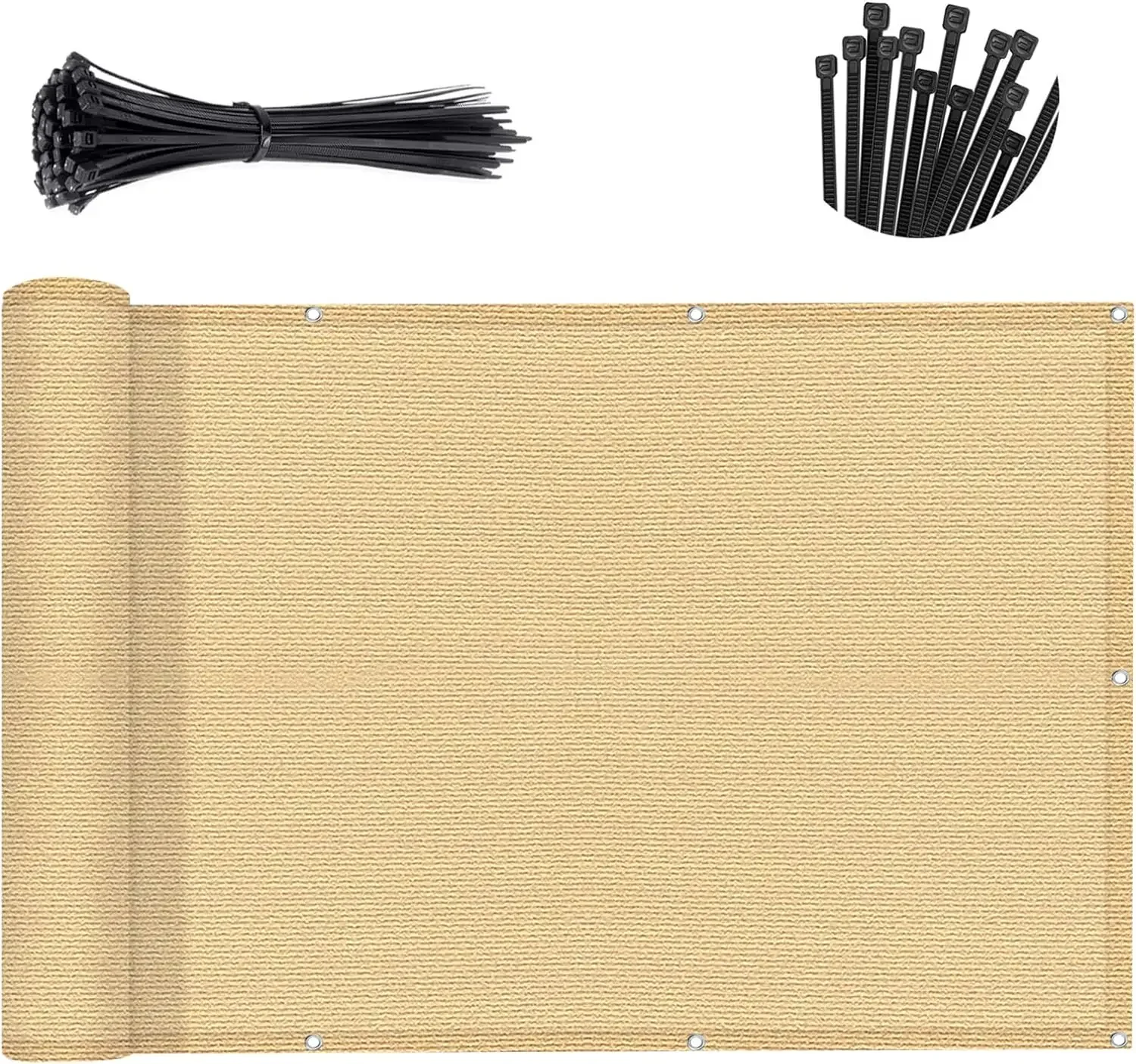 หน้าจอความเป็นส่วนตัวระเบียง 4 - Outdoor Furniture Hdpe บทวิจารณ์และราคา