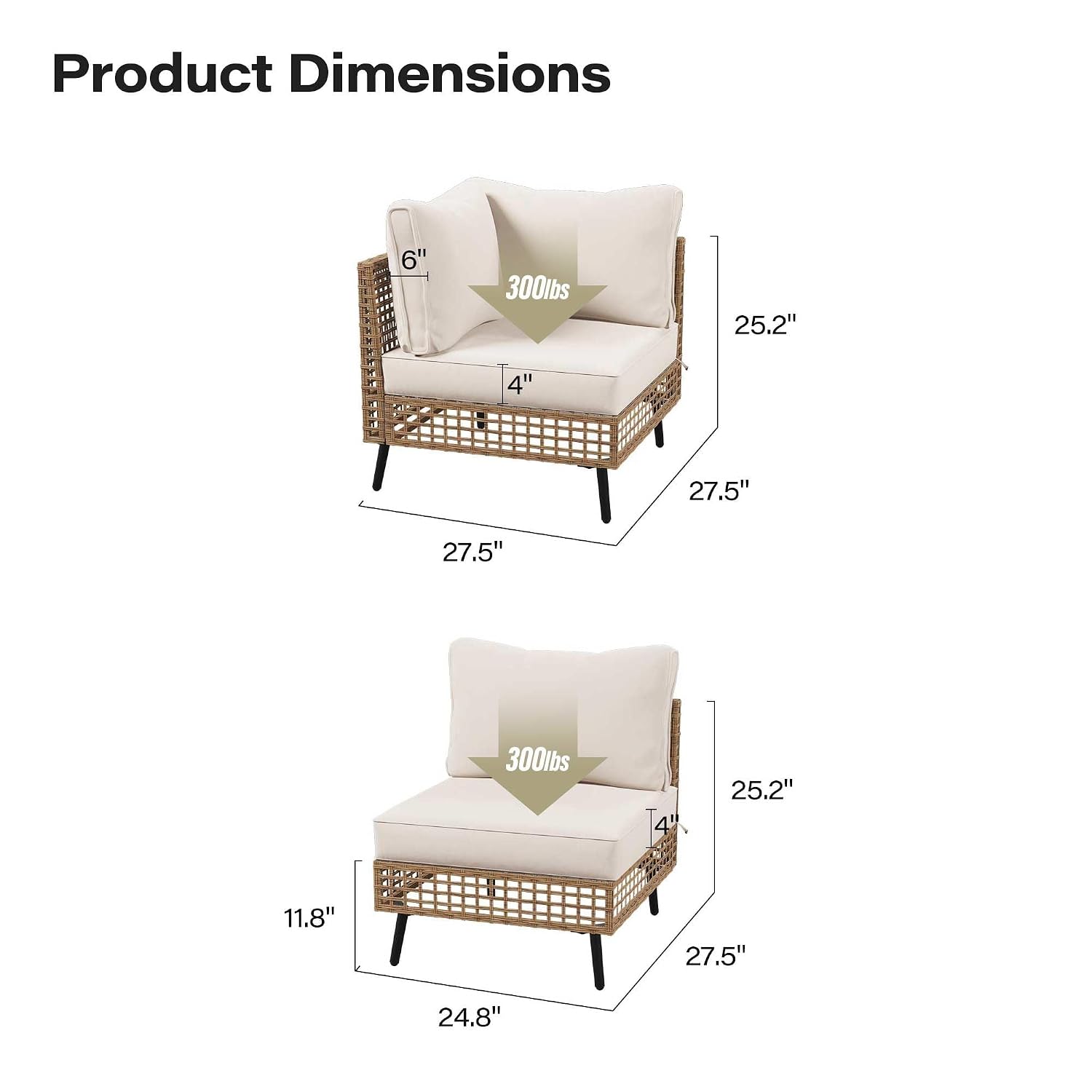 ชุดเฟอร์นิเจอร์ระเบียงกลางแจ้ง - Outdoor Furniture Rattan บทวิจารณ์และราคา