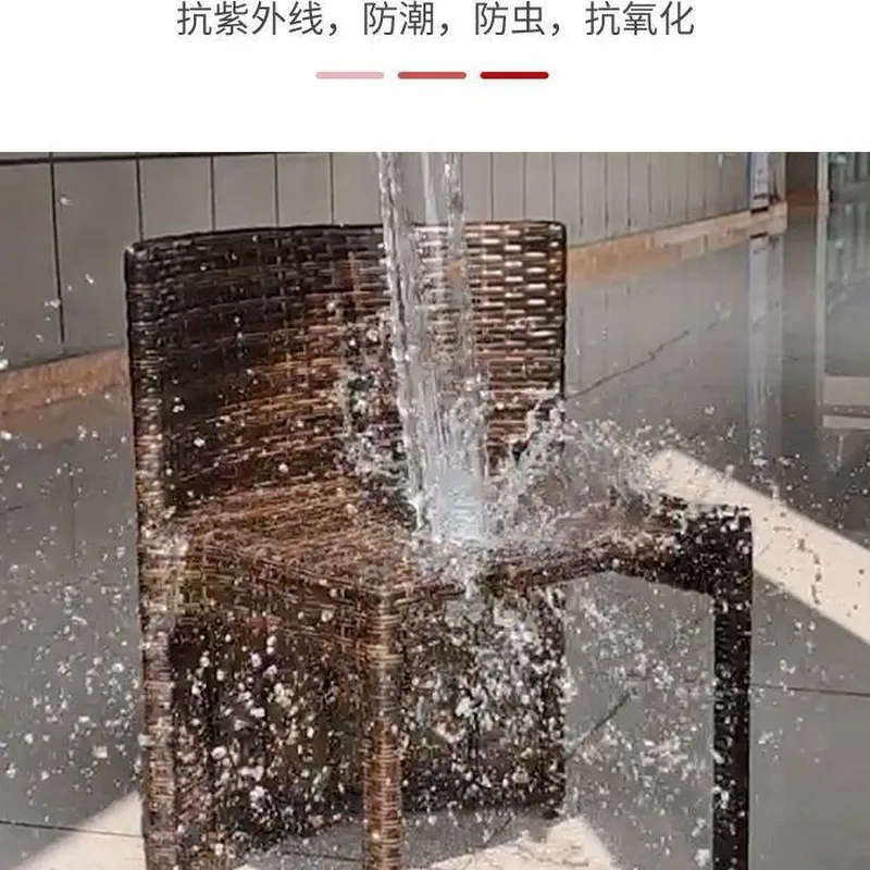 ชุดโต๊ะและเก้าอี้ระเบียงกลางแจ - Outdoor Furniture Rattan บทวิจารณ์และราคา